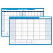 AT-A-GLANCE 30/60-Day Undated Horizontal Erasable Wall Planner, 48 x 32, White/Blue Sheets, Undated (PM33328)