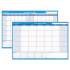 AT-A-GLANCE 30/60-Day Undated Horizontal Erasable Wall Planner, 48 x 32, White/Blue Sheets, Undated (PM33328)