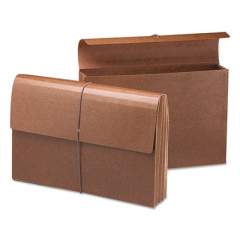 Smead Classic Expanding Wallets, 3.5" Expansion, 1 Section, Legal Size, Redrope (71356)