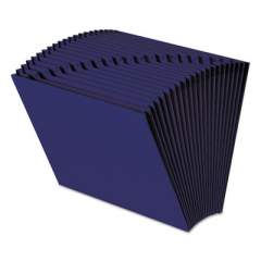 Smead Heavy-Duty Indexed Expanding Open Top Color Files, 21 Sections, 1/21-Cut Tab, Letter Size, Navy Blue (70720)