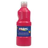 Prang Ready-to-Use Tempera Paint, Red, 16 oz Dispenser-Cap Bottle (21601)