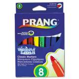 Prang Washable Marker, Broad Bullet Tip, Assorted Colors, 8/Set (80680)
