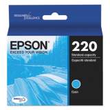 Epson T220220-S (220) DURABrite Ultra Ink, Cyan