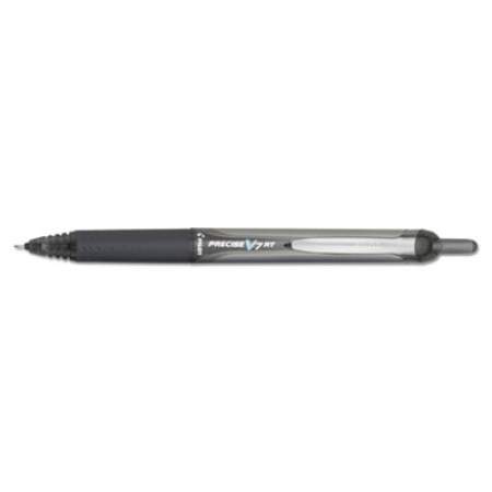 Pilot Precise V7RT Roller Ball Pen, Retractable, Fine 0.7 mm, Black Ink, Black Barrel (26067)