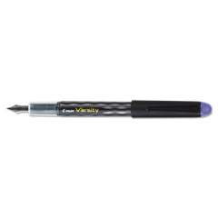 Pilot Varsity Fountain Pen, Medium 1 mm, Purple Ink, Gray Pattern Wrap (90008)