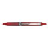 Pilot Precise V5RT Roller Ball Pen, Retractable, Extra-Fine 0.5 mm, Red Ink, Red Barrel (26064)