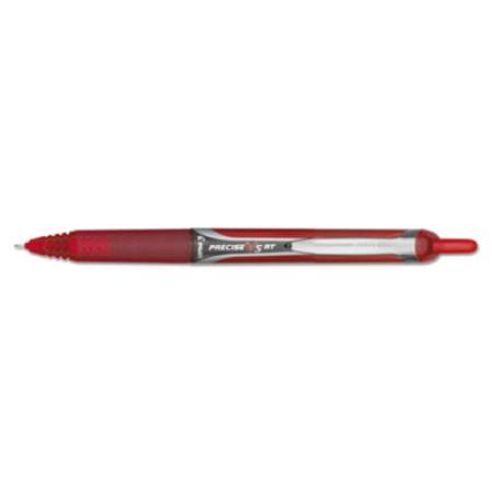 Pilot Precise V5RT Roller Ball Pen, Retractable, Extra-Fine 0.5 mm, Red Ink, Red Barrel (26064)