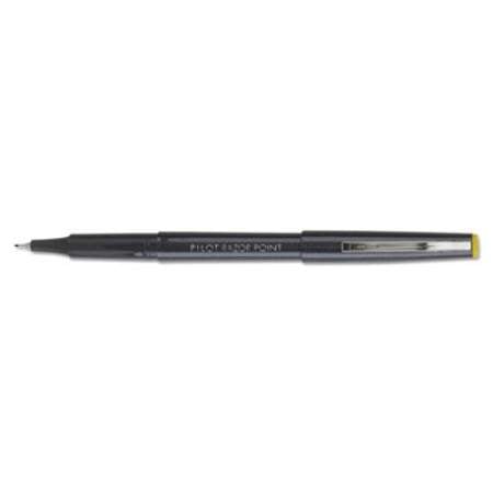 Pilot Razor Point Fine Line Porous Point Pen, Stick, Extra-Fine 0.3 mm, Black Ink, Black Barrel, Dozen (11001)