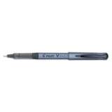 Pilot V Razor Point Liquid Ink Porous Point Pen, Stick, Extra-Fine 0.5 mm, Black Ink, Gray Barrel, Dozen (11020)