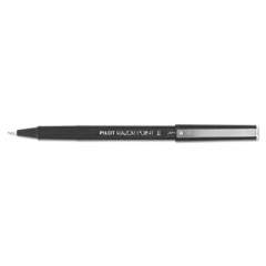 Pilot Razor Point II Super Fine Line Porous Point Pen, Stick, Extra-Fine 0.2 mm, Black Ink, Black Barrel, Dozen (11009)