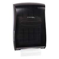 Universal Towel Dispenser, 13.31 x 5.85 x 18.85, Smoke (09905)