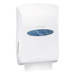 Kimberly-Clark Professional Universal Towel Dispenser, 13.31 x 5.85 x 18.85, Pearl White (09906)