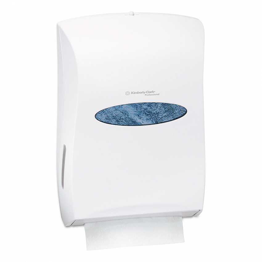 Universal Towel Dispenser, 13.31 x 5.85 x 18.85, Pearl White (09906)