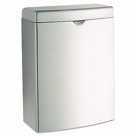 Contura Receptacle, 1 gal, Stainless Steel (270)
