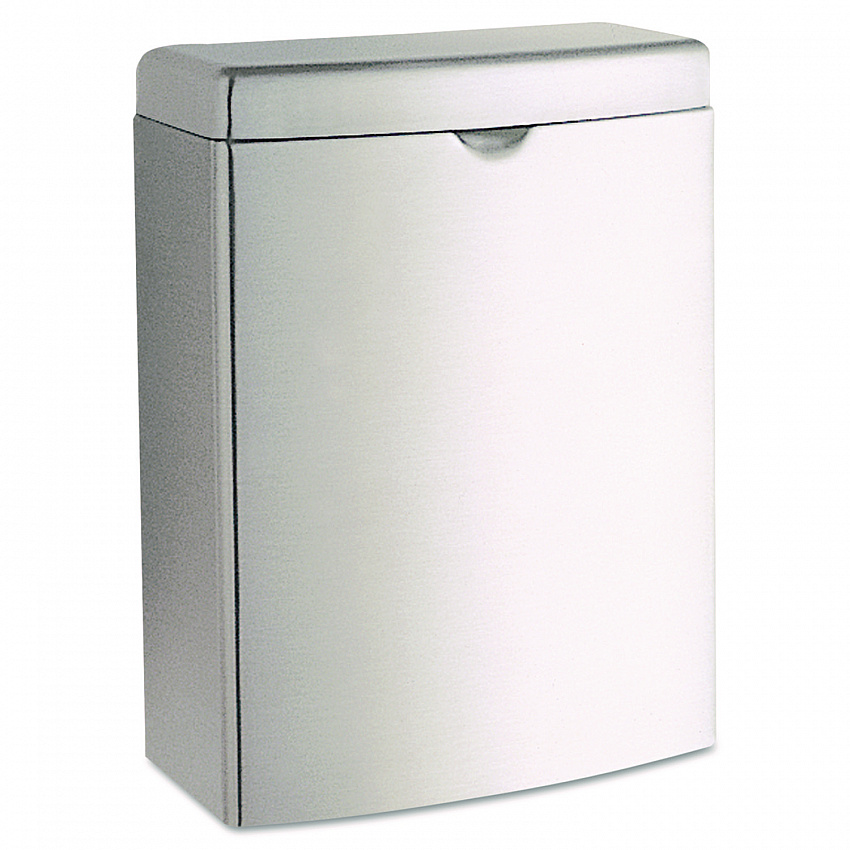 Contura Receptacle, 1 gal, Stainless Steel (270)