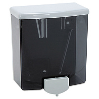 Surface-Mounted Liquid Soap Dispenser, 40 oz, 5.81 x 3.31 x 6.88, Black/Gray (40)