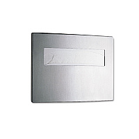 Stainless Steel Toilet Seat Cover Dispenser, ConturaSeries, 15.75 x 2.25 x 11.25, Satin Finish (4221)