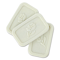 Unwrapped Amenity Bar Soap, Fresh Scent, # 1/2, 1,000/Carton (400050)