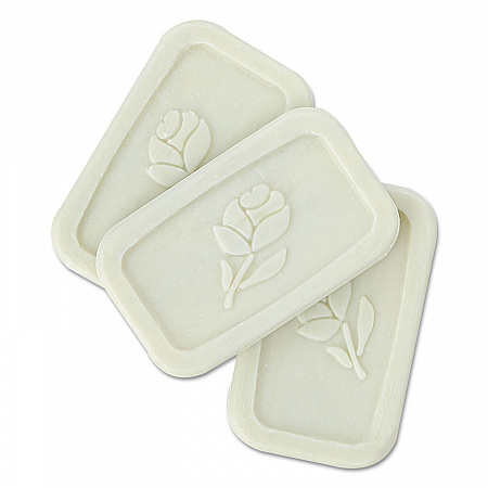 Unwrapped Amenity Bar Soap, Fresh Scent, # 1/2, 1,000/Carton (400050)