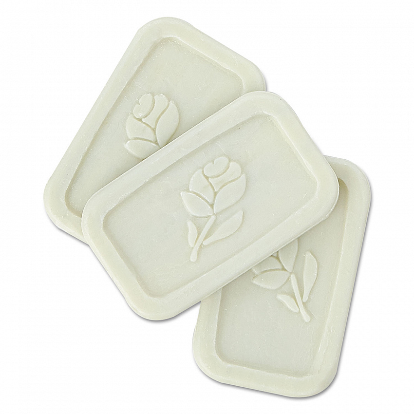 Unwrapped Amenity Bar Soap, Fresh Scent, # 1/2, 1,000/Carton (400050)