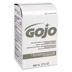 GOJO Ultra Mild Lotion Soap w/Chloroxylenol Refill, Floral Balsam, 800 mL, 12/Carton (921212CT)