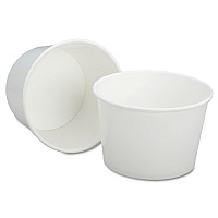 7350002900586, SKILCRAFT Hot Beverage Cups, Squat, 16 oz, Paper, White, 500/Box (2900586)