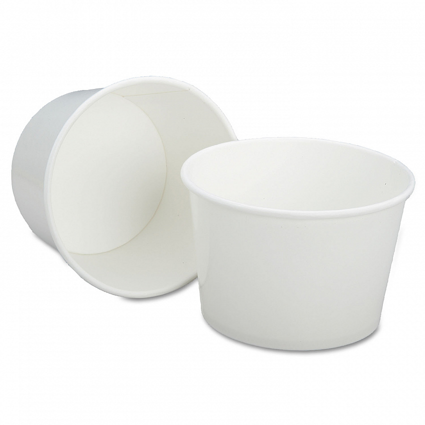 7350002900586, SKILCRAFT Hot Beverage Cups, Squat, 16 oz, Paper, White, 500/Box (2900586)
