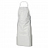 A40 Liquid/Particle Protection Apron, Film Laminate, One Size Fits Most, White, 100/Carton (44481)