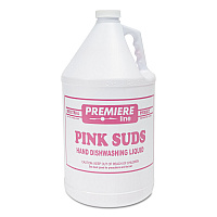 Premier Pink-Suds Pot and Pan Cleaner, 1 gal Bottle, 4/Carton (PINKSUDS)
