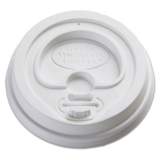 Green Mountain Coffee Plastic Lids for Paper Hot Cups, Gourmet Domed, Fits 10 oz to 16 oz, White, 500/Carton (93783)