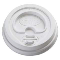 Green Mountain Coffee Plastic Lids for Paper Hot Cups, Gourmet Domed, Fits 10 oz to 16 oz, White, 500/Carton (93783)