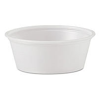 Polystyrene Portion Cups, 1.5 oz, Plastic, Translucent, 2,500/Carton (P150N)