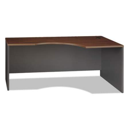 Bush Series C Collection Corner Desk Module, Right, 71.13" x 35.5" x 29.88", Hansen Cherry/Graphite Gray (WC24423)