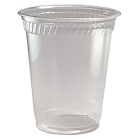 Greenware Cold Drink Cups, Squat, 12 oz to 14 oz, Sugarcane, Clear, 1,000/Carton (GC12S)