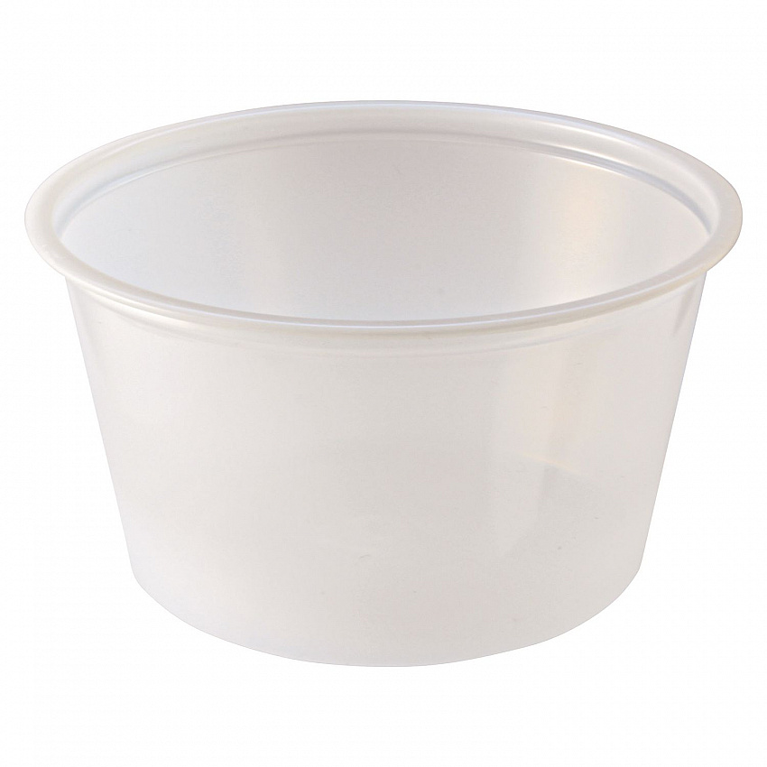 Portion Cups, 2 oz, Plastic, Clear, 250/Sleeve, 10 Sleeves/Carton (PC200)