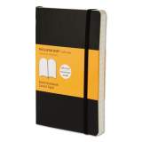 Moleskine Classic Softcover Notebook, 1 Subject, Narrow Rule, Black Cover, 5.5 x 3.5, 192 Sheets (MS710)