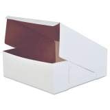 SCT BAKERY BOXES, 14 X 14 X 5, WHITE, 50/CARTON (0991)