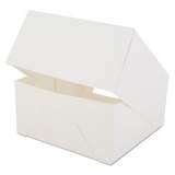 SCT WINDOW BAKERY BOXES, 8 X 8 X 4, WHITE, 150/CARTON (24053)