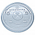 Greenware Cold Drink Lids, X-Slot, Fits 16 oz/18 oz/24 oz Cold Cups, Sugarcane, Clear, 1,000/Carton (LGC1624)