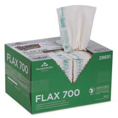 Brawny Dine-A-Cloth Flax Foodservice Wipers, 12 3/4x21, White,150/box (29651)