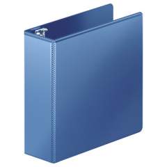 Wilson Jones Heavy-Duty D-Ring View Binder with Extra-Durable Hinge, 3 Rings, 3" Capacity, 11 x 8.5, PC Blue (385497462)