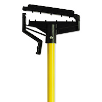 Quick-Change Mop Handle, 60", Yellow, 6/Carton (96516CT)