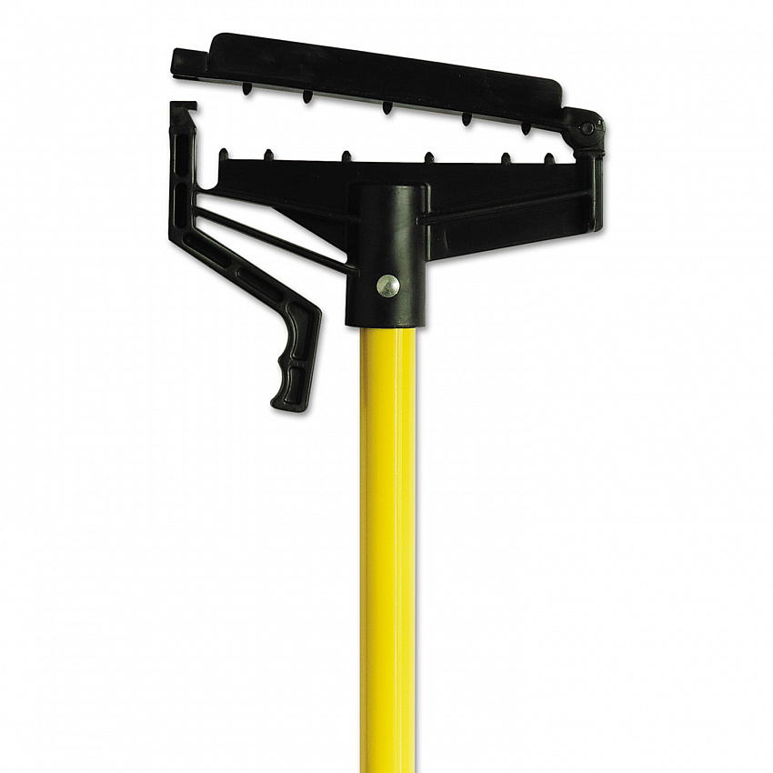 Quick-Change Mop Handle, 60", Yellow, 6/Carton (96516CT)