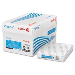 Xerox Vitality 30% Recycled Print Paper, 92 Bright, 3-Hole, 20lb, 8.5 x 11, White, 500/Ream (3R06297)