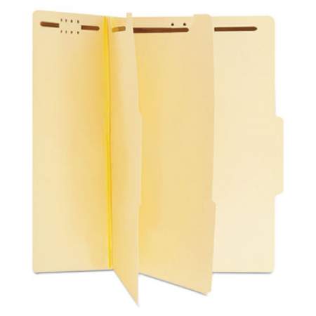 Universal Six-Section Classification Folders, 2 Dividers, Letter Size, Manila, 15/Box (10300)