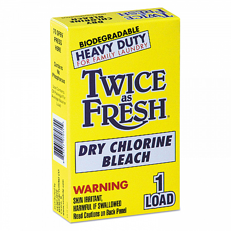 Heavy Duty Coin-Vend Powdered Chlorine Bleach, 1 load, 100/Carton (2979646)