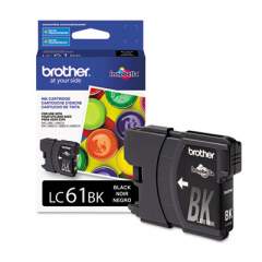 Brother LC61BK Innobella Ink, 450 Page-Yield, Black