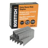 Bostitch Heavy-Duty Premium Staples, 0.88" Leg, 0.5" Crown, Steel, 1,000/Box (SB38HD1M)