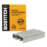 Bostitch Heavy-Duty Premium Staples, 0.5" Leg, 0.5" Crown, Steel, 1,000/Box (SB35121M)