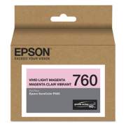 Epson T760620 (760) UltraChrome HD Ink, Vivid Light Magenta
